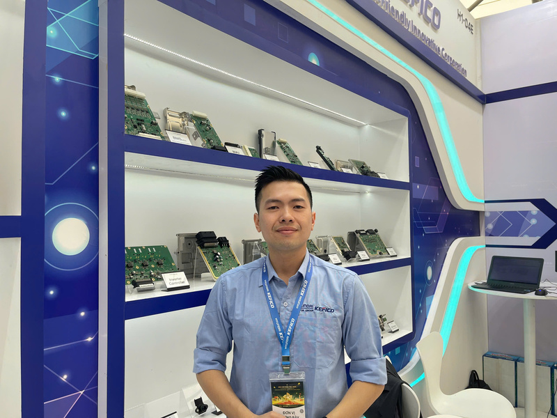 Ông Phạm Anh Tuấn, nhân viên kinh doanh, Công ty TNHH Hyundai Kefico Việt Nam.