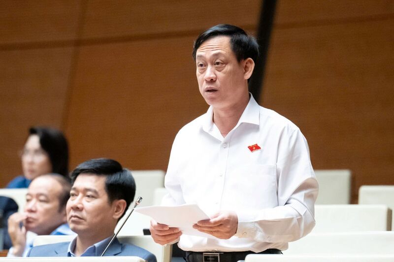 Đại biểu Mai Văn Hải - đoàn Thanh Hóa. Ảnh: QH