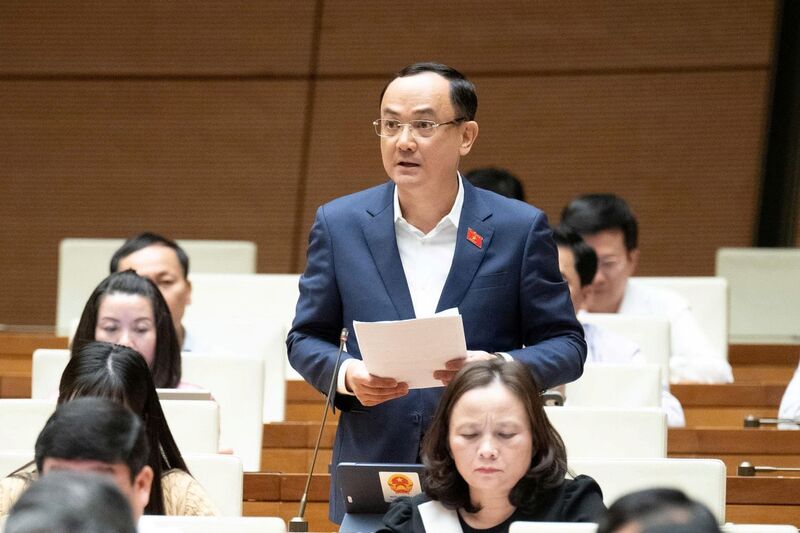 Đại biểu Nguyễn Ngọc Sơn - đoàn TP. Hải Phòng. Ảnh: QH