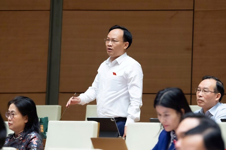 Đại biểu Phạm Văn Thịnh - Trưởng đoàn ĐBQH tỉnh Bắc Ninh. Ảnh: QH