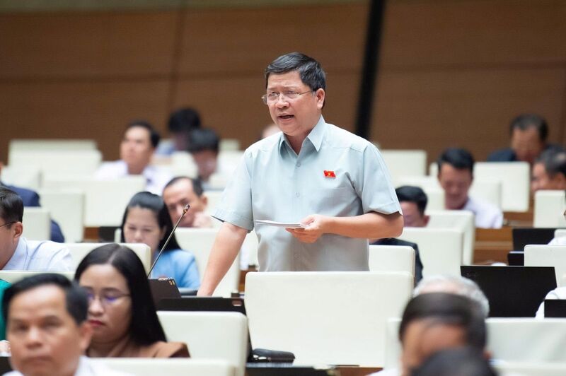 Đại biểu Tạ Văn Hạ - đoàn TP. Đà Nẵng. Ảnh: QH