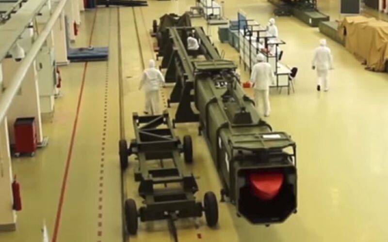 Tên lửa Burevestnik. Ảnh: TASS