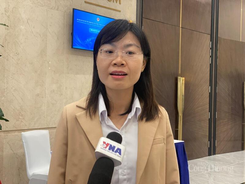 Bà Nguyễn Thị Mai, Giám đốc Vận hành Công ty CP Sản xuất Thực phẩm Anh Kim. Ảnh: Bùi Giang