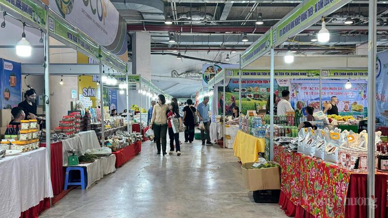 Du khách và nhân dân tham quan mua sắm tại hội chợ