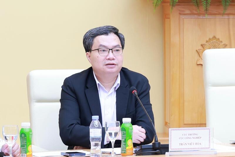 Cục trưởng Cục Công nghiệp Trần Việt Hòa. Ảnh: Quỳnh Trang