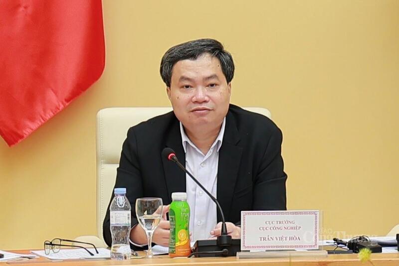 Ông Trần Việt Hoà, Cục trưởng Cục Công nghiệp, Bộ Công Thương. Ảnh: Quỳnh Trang