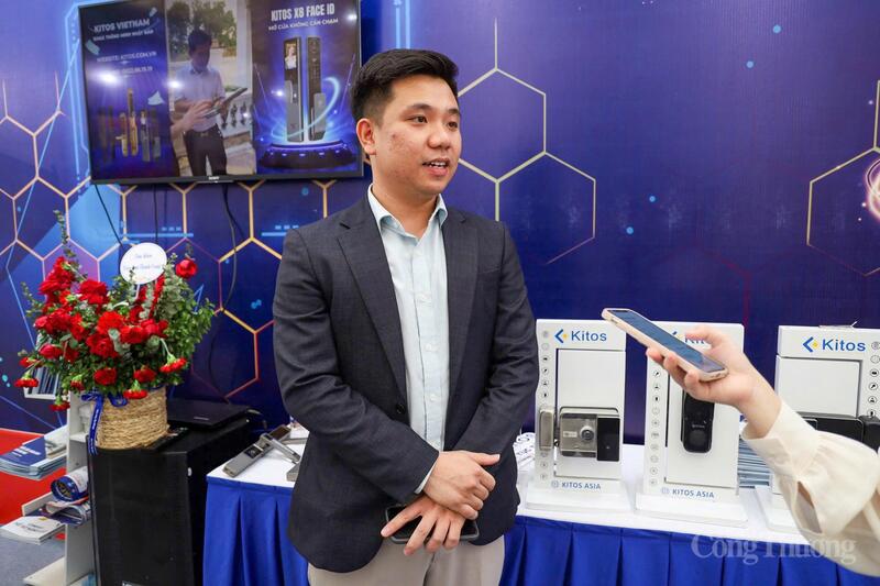 Ông Ngô Tuấn Anh, CEO Công ty TNHH Kitos Việt Nam trả lời phỏng vấn của phóng viên Báo Công Thương. Ảnh: Lê Vân