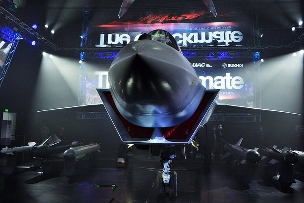 Máy bay chiến đấu Su-75 Checkmate. Ảnh: TASS