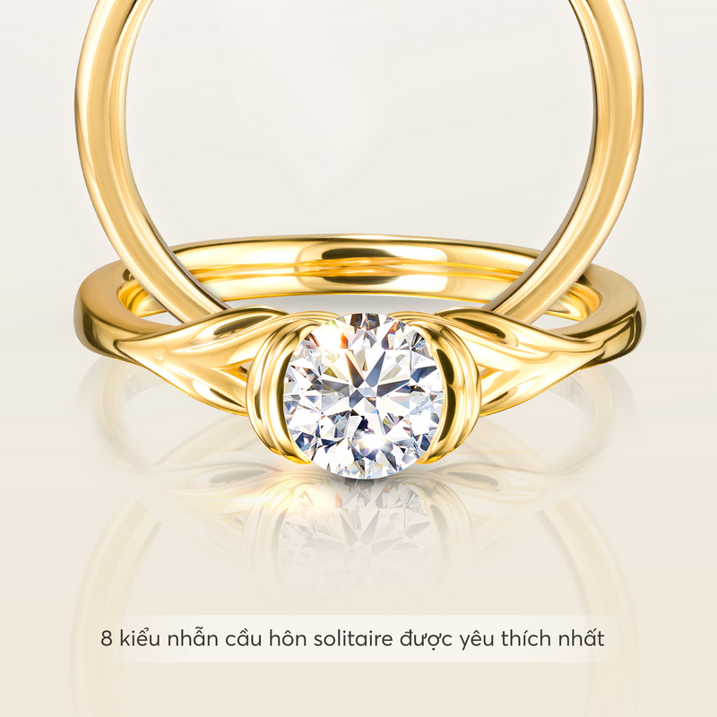 Kinh nghiệm lựa chọn nhẫn cầu hôn Solitaire hoàn hảo - 2