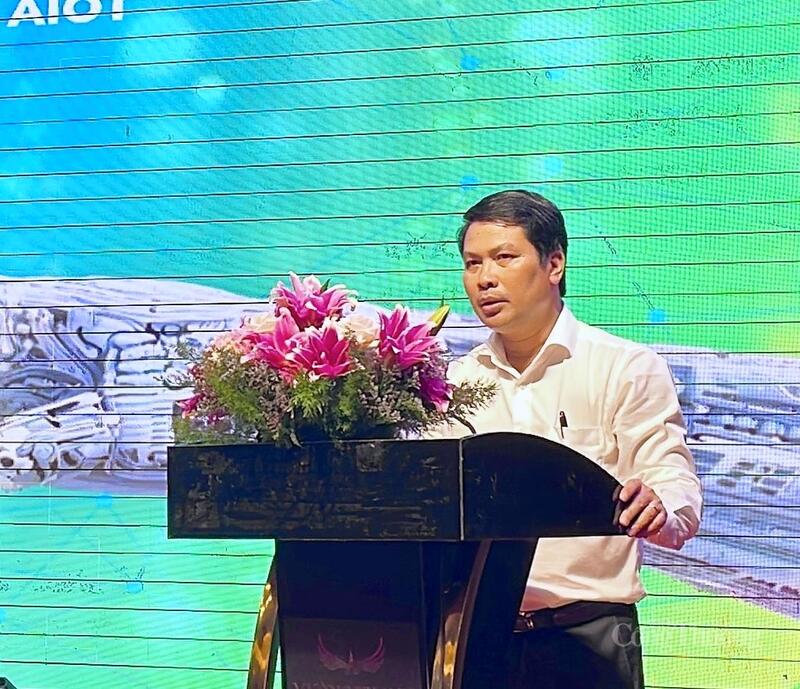 Ông Hà Vũ Sơn, Giám đốc Sở Công Thương TP. Cần Thơ phát biểu tại hội thảo. Ảnh: Khánh Ngọc