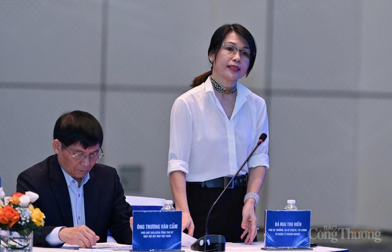 Bà Mai Thị Thu Hiền – Phó Vụ trưởng, Vụ Kế hoạch, Tài chính và Quản lý doanh nghiệp Bộ Công Thương. Ảnh: Nam Nguyễn