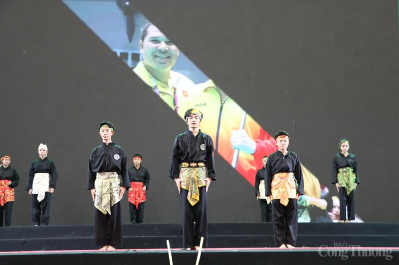 Tiết mục biểu diễn Pencak Silat do Cục Thể dục thể thao chủ trì.