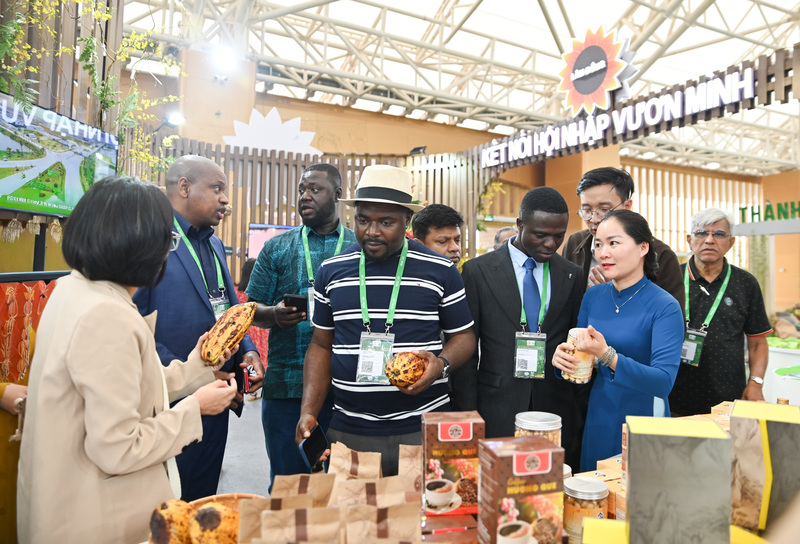 Các doanh nghiệp quốc tế quan tâm, tìm hiểu về các sản phẩm nông sản đặc trưng của Việt Nam