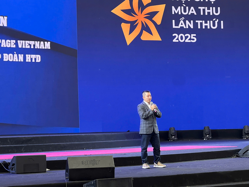 Ông Nguyễn Đặng Quang Vinh chia sẻ tại sự kiện. Ảnh: Thanh Thảo