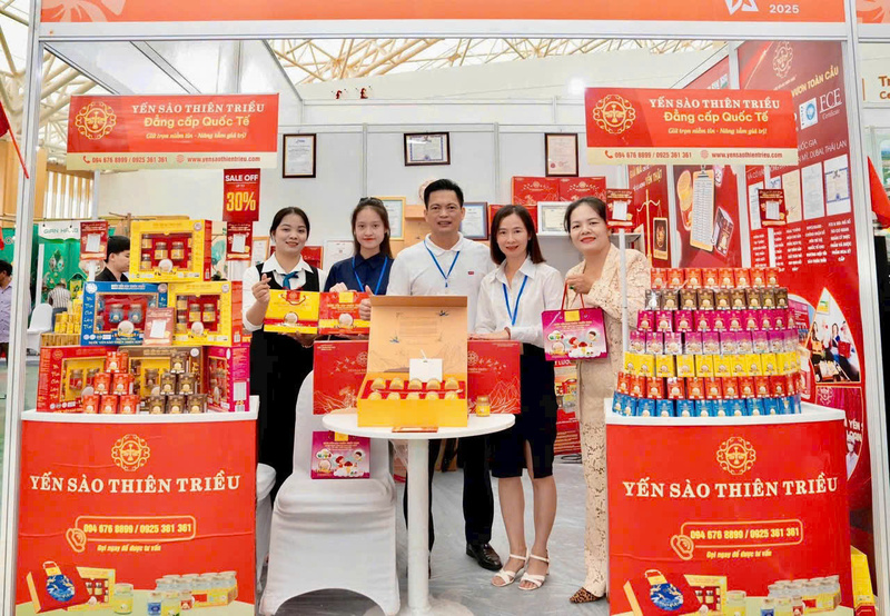Yến sào Thiên Triều mong muốn mở rộng và tìm kiếm các đối tác nội địa tại thị trường trong nước. Ảnh: Thanh Thảo