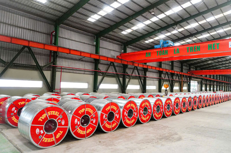Sản phẩm tôn mạ xuất khẩu TVP