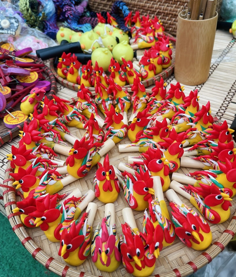 Tò he khoe sắc tại Hội chợ Mùa Thu lần thứ nhất - 2025. Ảnh: Nguyễn Thanh