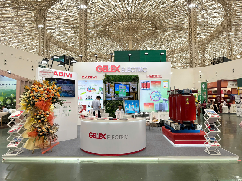Gian hàng trưng bày Gelex Electric tại Hội Chợ Mùa Thu lần thứ nhất - 2025