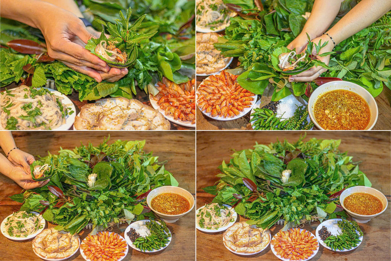 Gỏi lá Kon Tum là sự kết tinh phong cách ẩm thực của đồng bào các dân tộc vùng Tây Nguyên