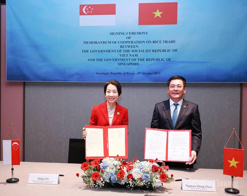 Bản ghi nhớ hợp tác là cơ sở để thúc đẩy thương mại gạo phát triển ổn định, bền vững, góp phần đảm bảo an ninh lương thực song phương, thông qua việc tránh áp dụng các biện pháp hạn chế thương mại không cần thiết.