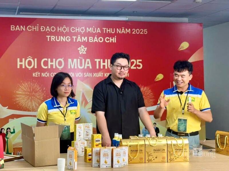 Công ty TNHH Dược liệu Fujiko Việt Nam tham gia live tại Hội chợ Mùa Thu lần thứ nhất - 2025