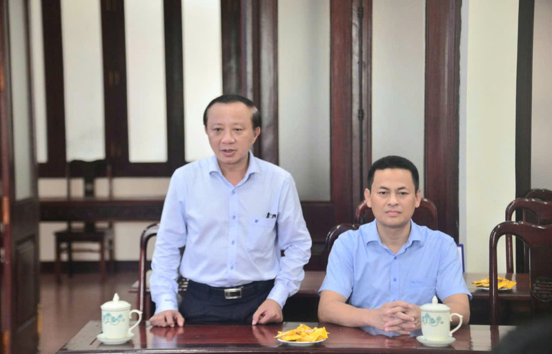 Giám đốc Công ty Điện lực Huế Nguyễn Đại Phúc phát biểu. Ảnh: D. Huyền