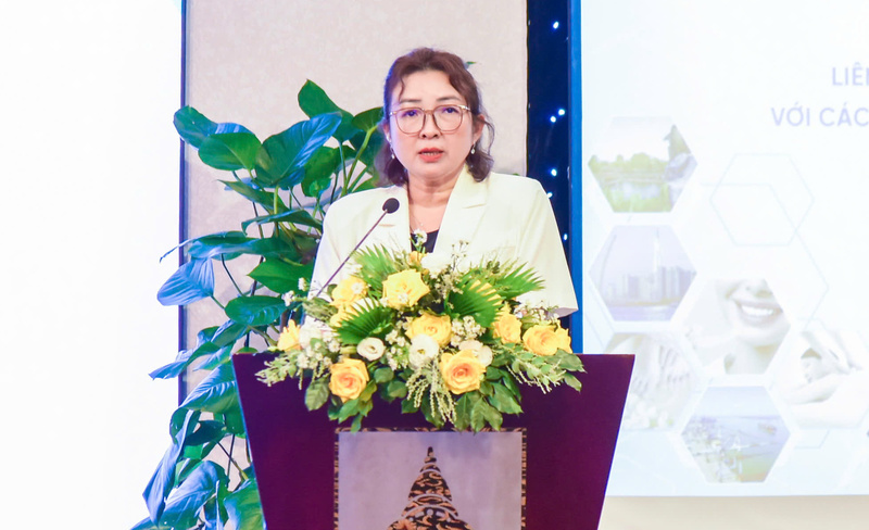 Bà Bùi Thị Ngọc Hiếu - Phó Giám đốc Sở Du lịch TP. Hồ Chí Minh. Ảnh: Minh Khuê.