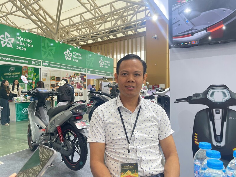 Ông Mai Tuấn Ngọc - Trưởng Phòng Kinh doanh Công ty Cổ phần Liên doanh HTC Việt Nam. Ảnh: Ngọc Hoa