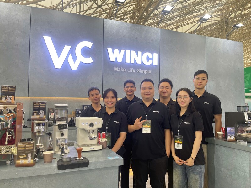 Gian hàng Công ty Winci Việt Nam tại Hội chợ Mùa Thu lần thứ nhất - 2025. Ảnh: Ngọc Hoa