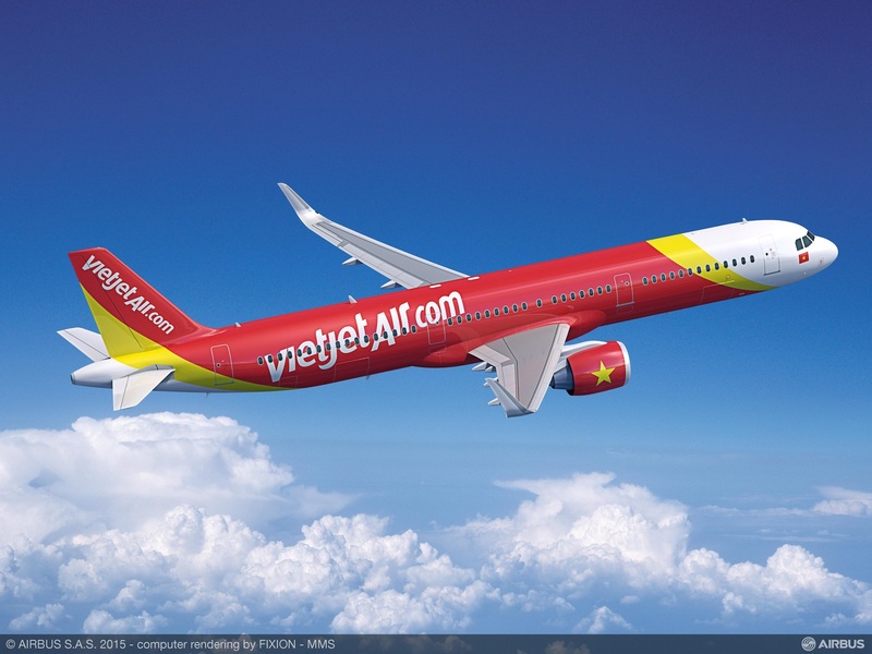 Máy bay A321neo của Vietjet