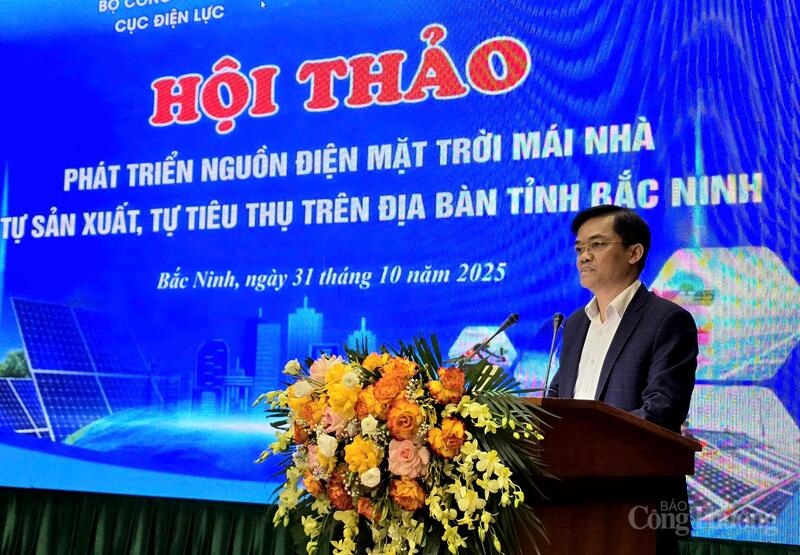 Ông Nguyễn Minh Hiếu - Giám đốc Sở Công Thương tỉnh Bắc Ninh