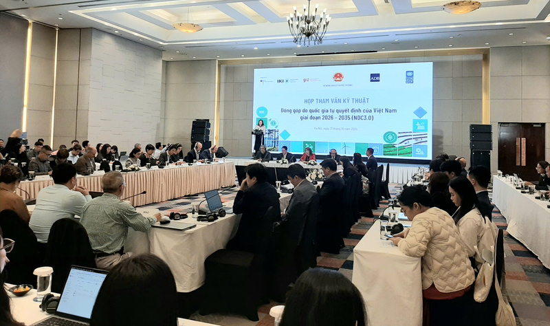 Toàn cảnh cuộc họp. Ảnh: N.H