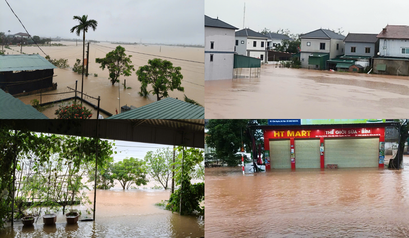 “Theo thống kê ban đầu, các thôn bị ngập nặng nhất là thôn Phương Trứ, Thống Nhất, có nơi ngập khoảng 2m. Việc di dời người dân được thực hiện ngay trong đêm. Tính đến sáng ngày 1/11, địa phương đã hoàn thành di dời khoảng 1.400 người nằm trong khu vực ngập lụt đến nơi an toàn”, Trưởng phòng Kinh tế xã Cẩm Duệ thông tin thêm