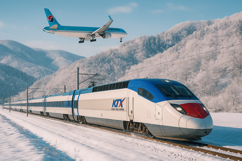 Gyeongju kết nối trực tiếp với tuyến đường sắt tốc độ cao KTX đi Busan - Pohang - Seoul. Nguồn: Korea Tourism Organization