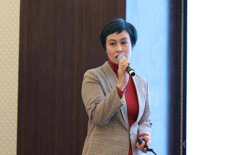 Bà Vũ Xuân Linh, Giám đốc Quan hệ đối tác chiến lược Công ty TNHH Shopee. Ảnh: Quỳnh Trang