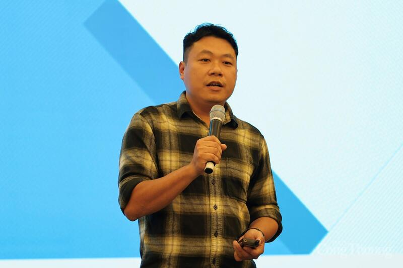 Ông Nguyễn Hoàng Tùng, Giám đốc VVN AI và Trusting Solution. Ảnh: Quỳnh Trang