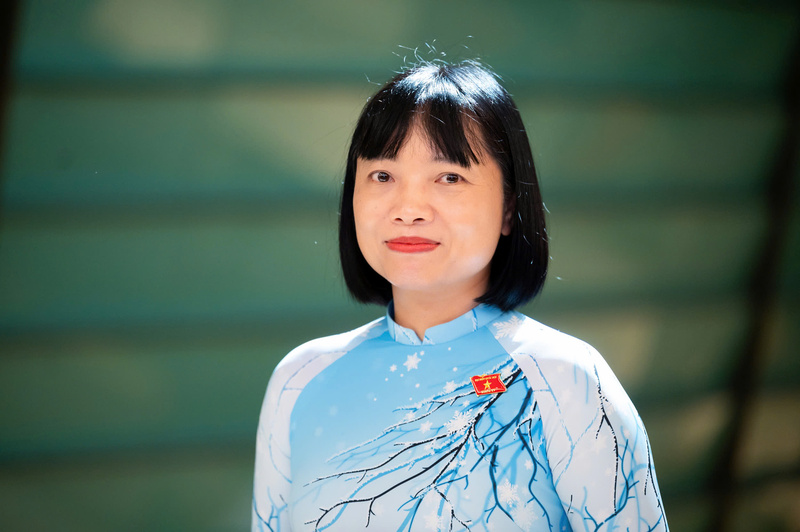 Đại biểu Nguyễn Thị Việt Nga - đoàn Hải Phòng