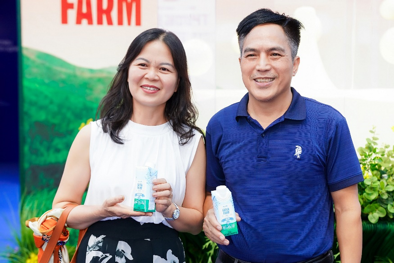Vinamilk Green Farm Cao Đạm là dòng sản phẩm tiêu biểu cho chiến lược phát triển sản phẩm hướng đến tương lai của Vinamilk (Ảnh: Minh Anh).