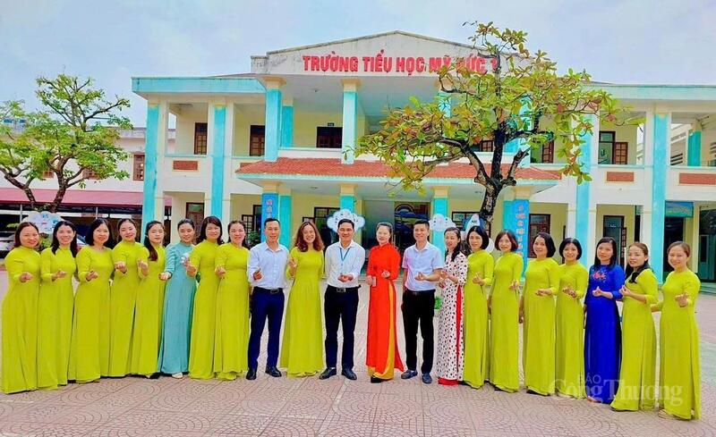 Hội đồng sư phạm Trường Tiểu học Mỹ Đức 1, xã An Khánh, TP. Hải Phòng