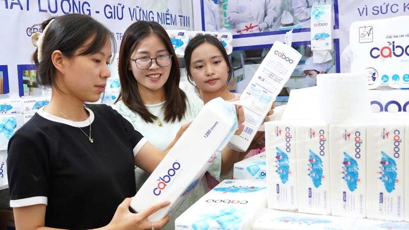 Sản phẩm Caboo nhận được sự đánh giá cao của người tiêu dùng về chất lượng và định hướng xanh.