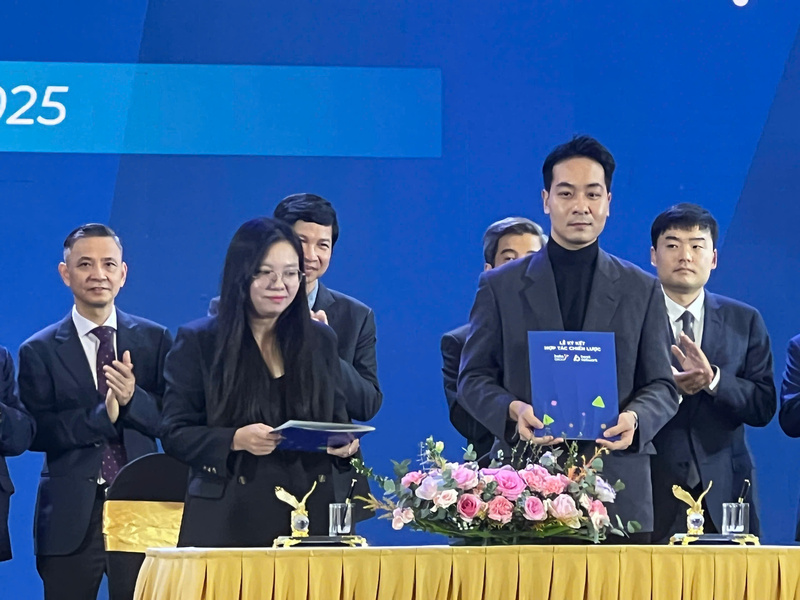 Lễ ký kết giữa Tập đoàn Beta Group và Công ty Cổ phần BEAT Việt Nam (BEAT Network). Ảnh: Thanh Thảo