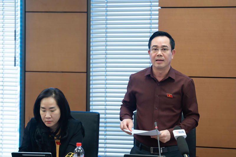 Đại biểu Nguyễn Văn Huy - đoàn Hưng Yên.