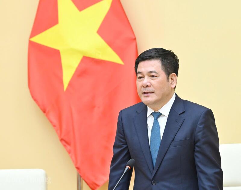 Bộ trưởng Nguyễn Hồng Diên phát biểu chỉ đạo tại hội nghị. Ảnh: Cấn Dũng