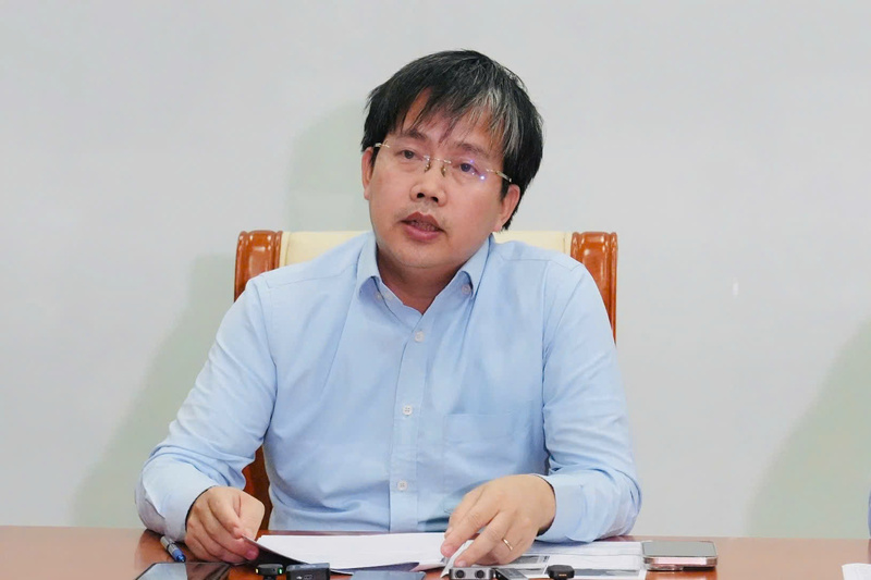 Ông Mai Văn Khiêm - Giám đốc Trung tâm Dự báo Khí tượng thủy văn Quốc gia. Ảnh: Văn Hùng