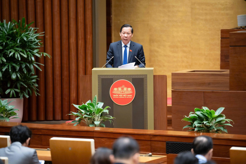 Chủ nhiệm Ủy ban Kinh tế và Tài chính Phan Văn Mãi.