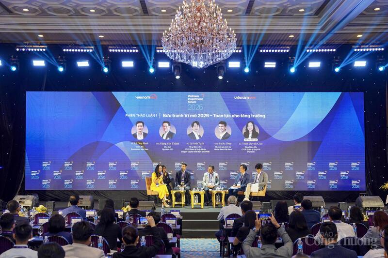 Phiên thảo luận với chủ đề: "Bức tranh Vĩ mô 2026 - Toàn lực cho tăng trưởng"