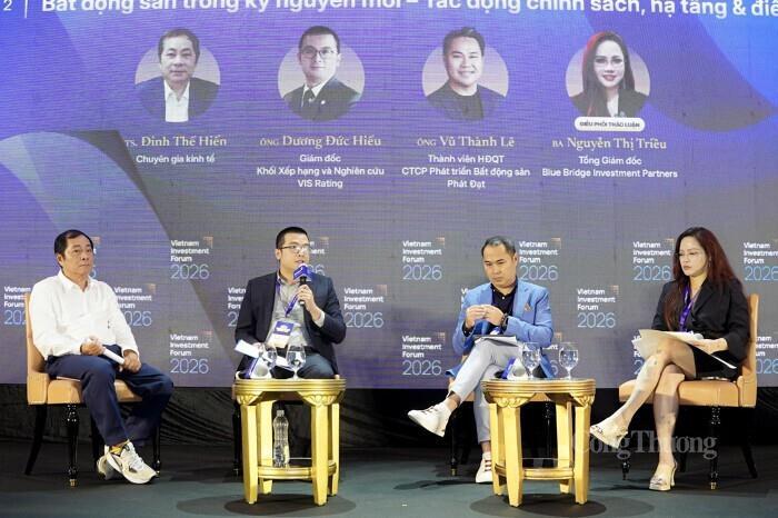 Phiên thảo luận với chủ đề “Bất động sản trong kỷ nguyên mới - Tác động chính sách, hạ tầng và điểm nhấn đầu tư”