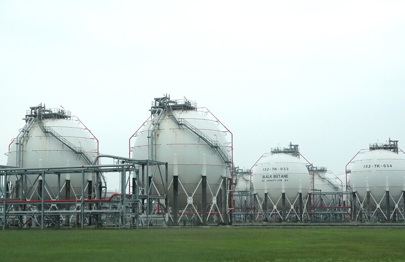 Một góc Khu kinh tế Nghi Sơn, đầu tàu kinh tế của tỉnh Thanh Hóa