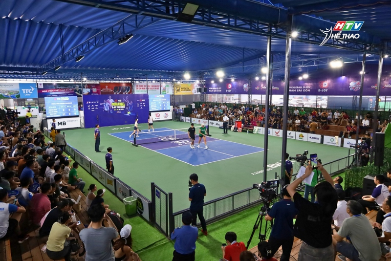 Không khí sôi động của MB Pickleball D-Joy Tour 2025 chặng 3