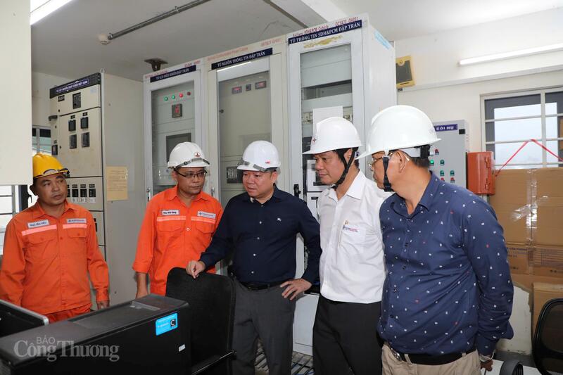 Đoàn kiểm tra Bộ Công Thương kiểm tra công tác vận hành thủy điện